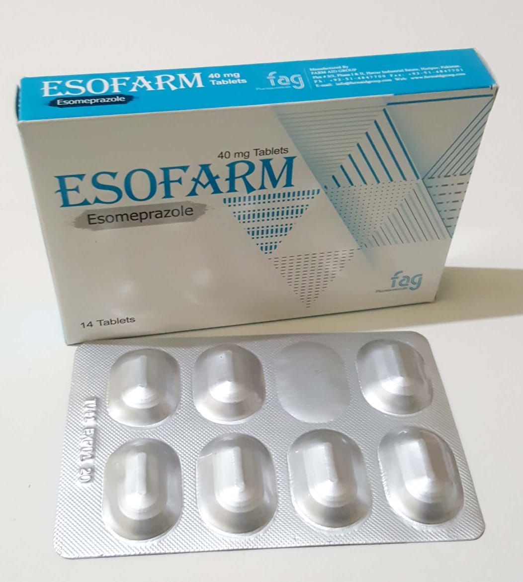 Esofarm 40mg Tablets