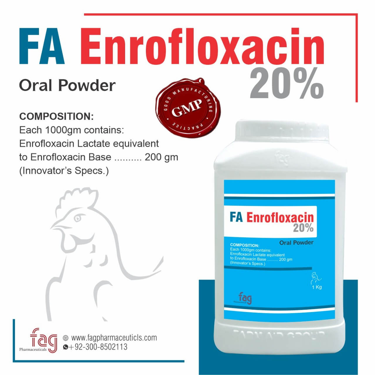 FA Enrofloxacine 20%